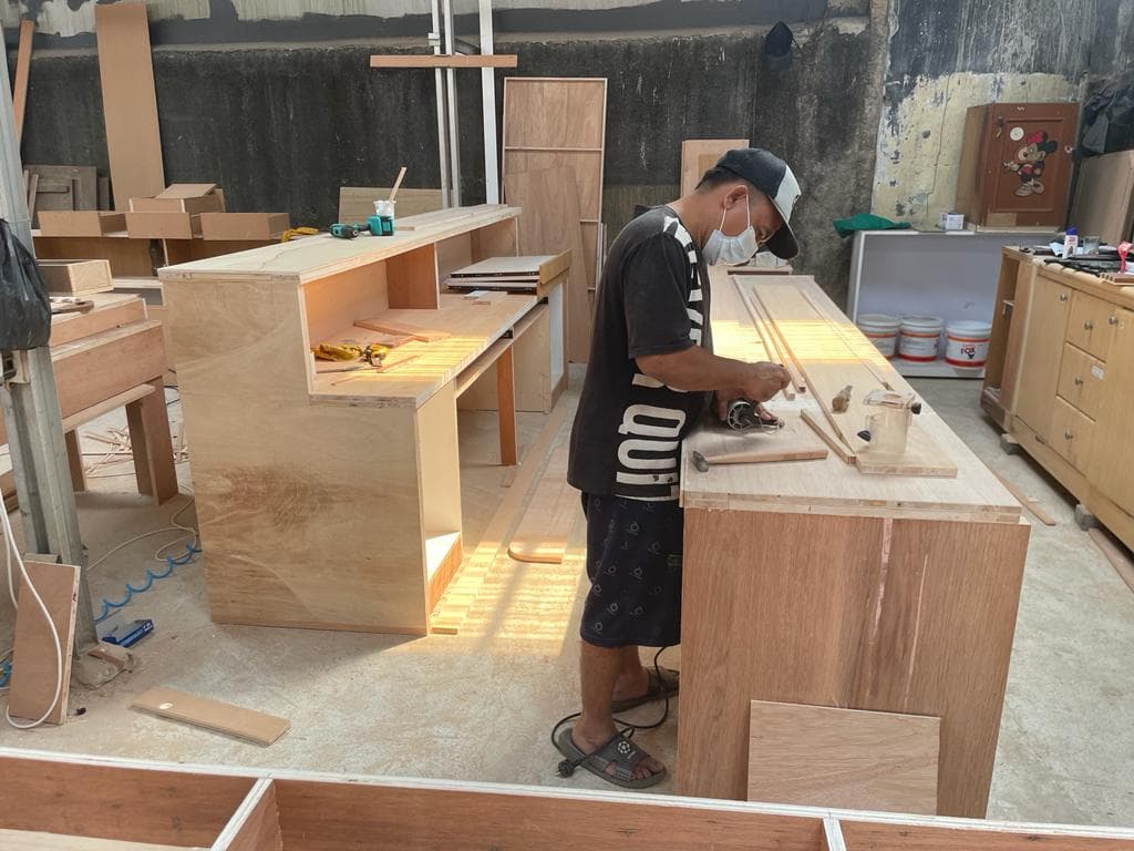 Bengkel produksi MKS Interior