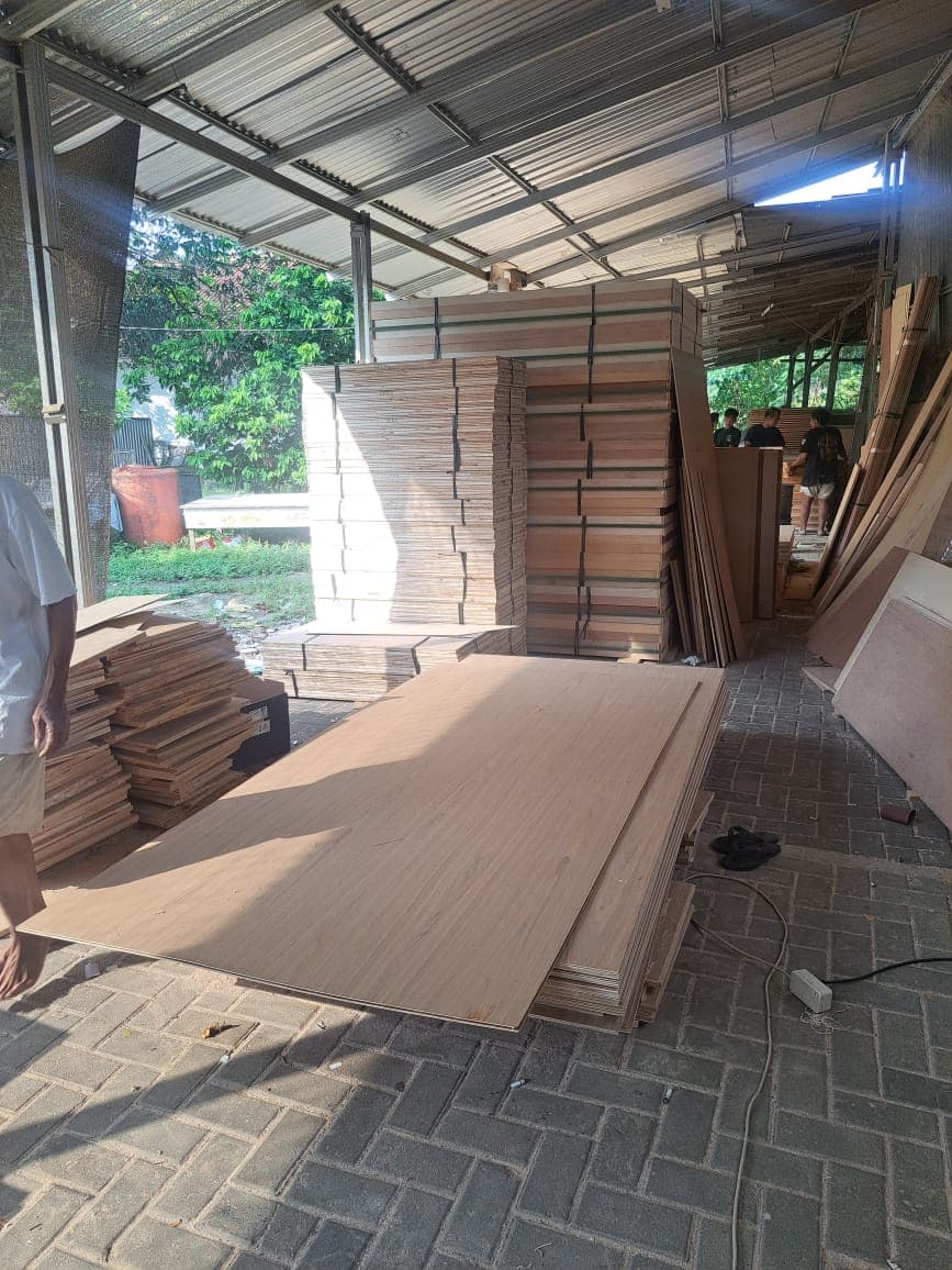 Material kayu siap olah